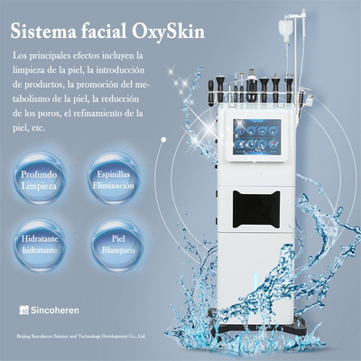 Women Facial Clean 6 In 1 Hydrodermabrasion Machine หน้าจอขนาด 10.4 นิ้ว Sincoheren
